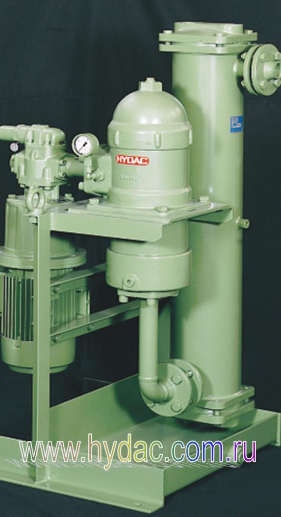 FK - стационарный агрегат производства Hydac, Германия, для циркуляционной фильтрации гидросистем и систем смазки