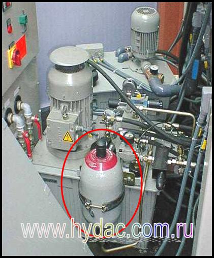 Услуги по зарядке азотом гидроаккумуляторов